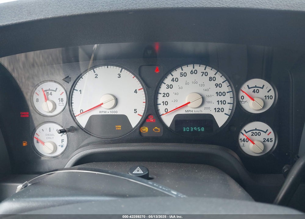 2007 DODGE RAM 2500 VIN: 1D7KS28C07J512719