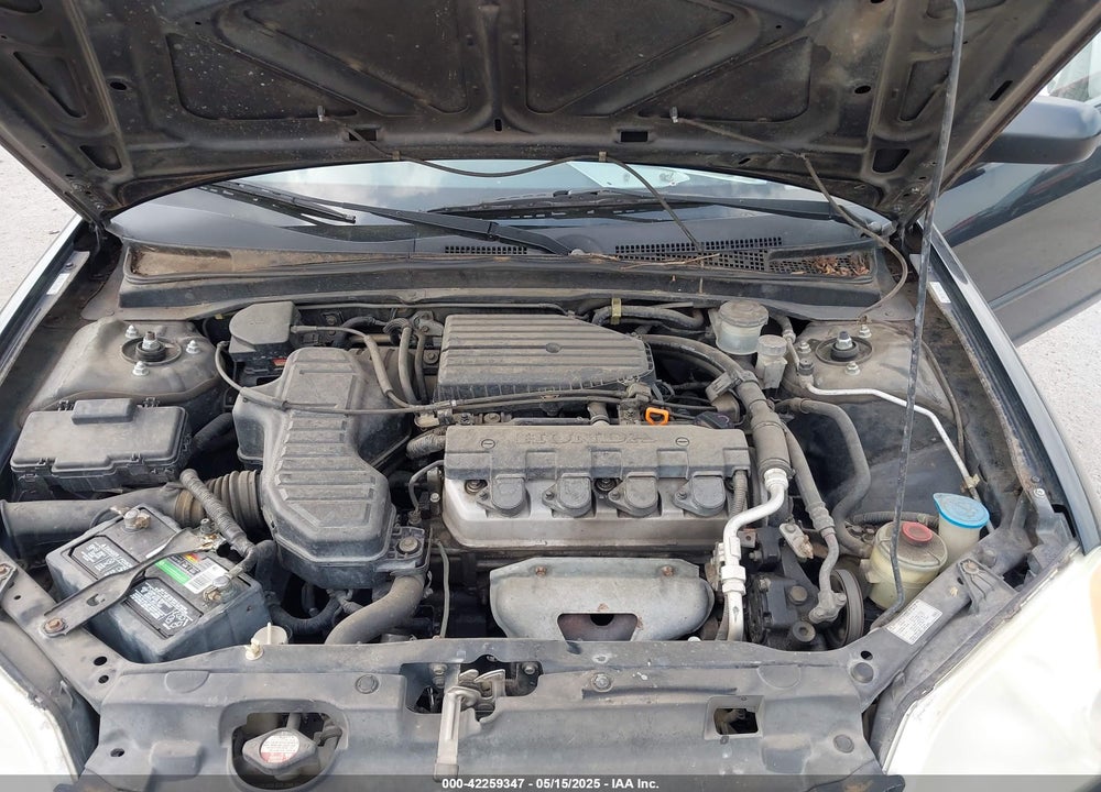 2002 HONDA CIVIC LX VIN: 1HGES15562L032173