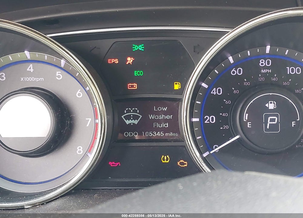 2011 HYUNDAI SONATA VIN: 5NPEB4AC3BH192911