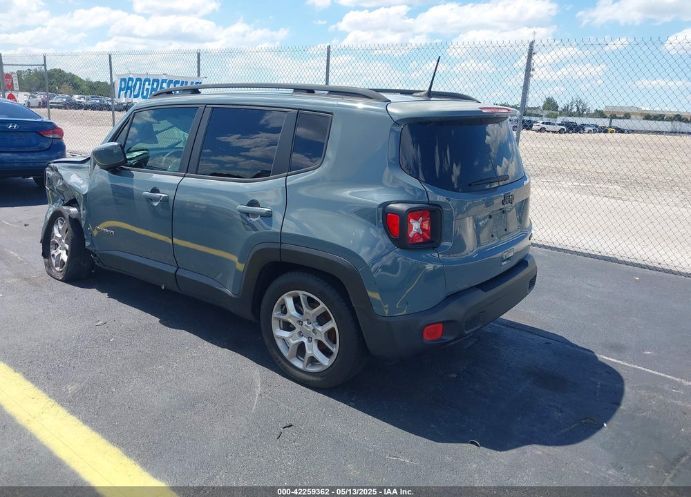 2018 JEEP RENEGADE LATITUDE FWD VIN: ZACCJABB8JPG84449