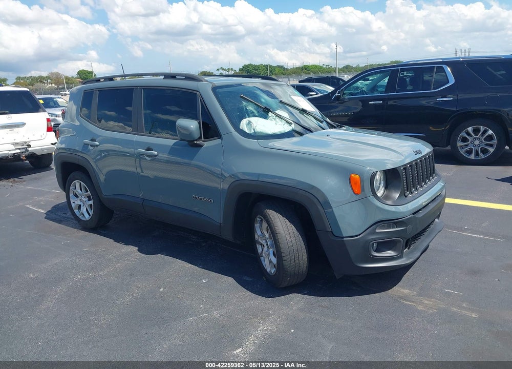 2018 JEEP RENEGADE LATITUDE FWD VIN: ZACCJABB8JPG84449