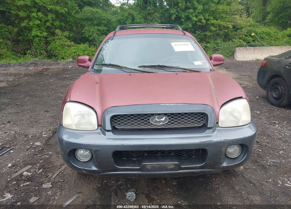 2004 HYUNDAI SANTA FE GLS VIN: KM8SC13D04U783965