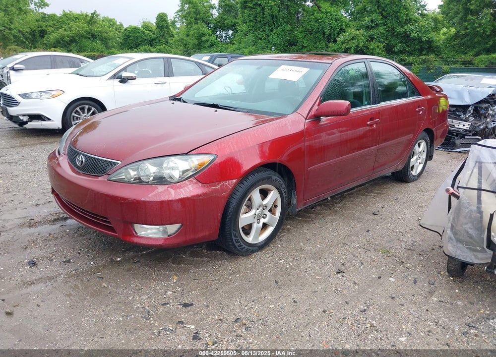 2005 TOYOTA CAMRY SE VIN: 4T1BE32K85U387242