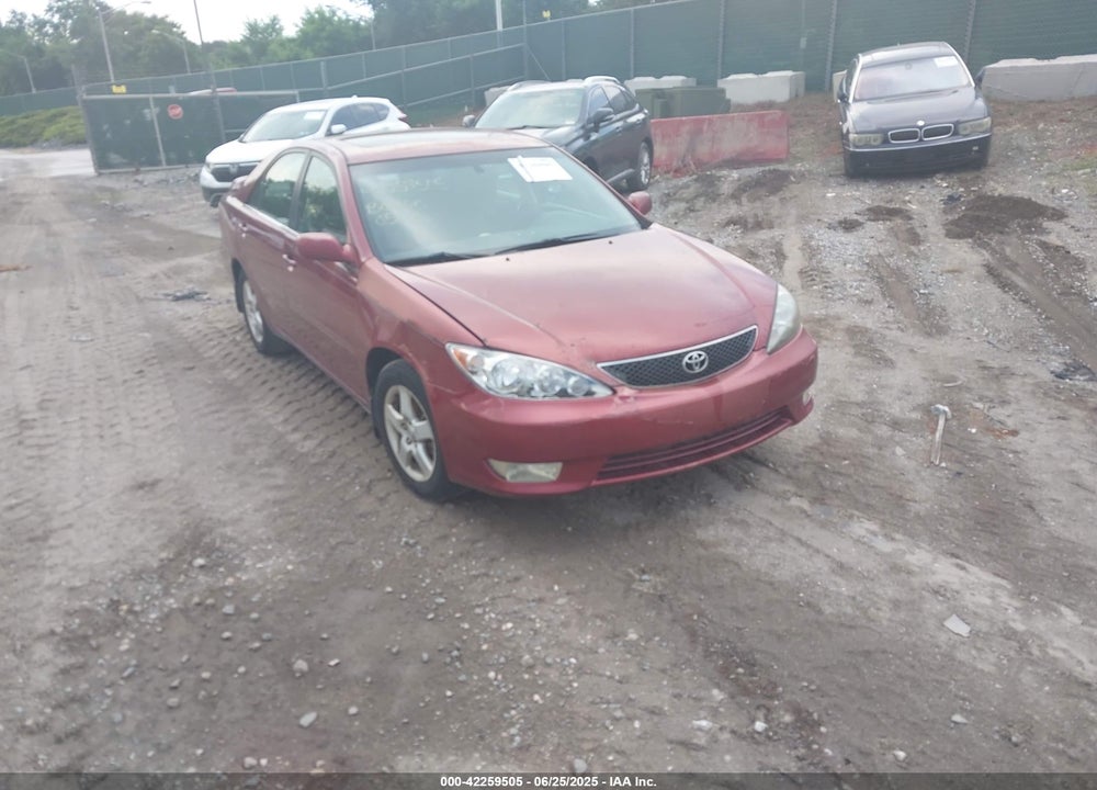 2005 TOYOTA CAMRY SE VIN: 4T1BE32K85U387242