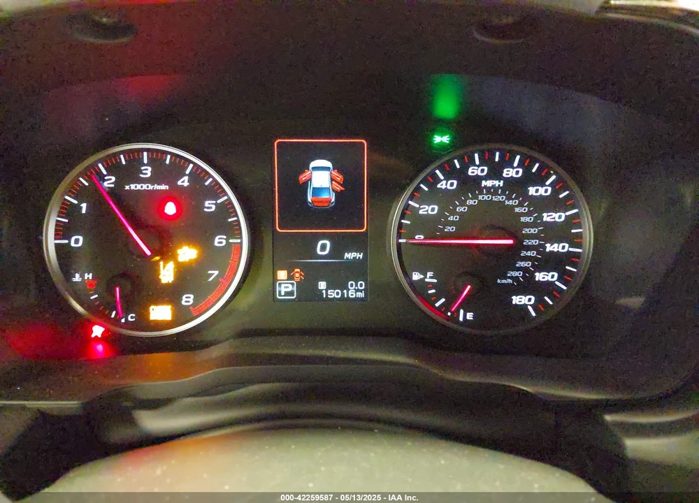 2023 SUBARU WRX VIN: JF1VBAH66P8819465