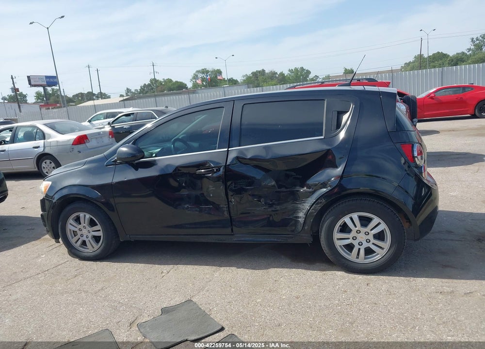 2012 CHEVROLET SONIC 2LT VIN: 1G1JC6SH0C4118637