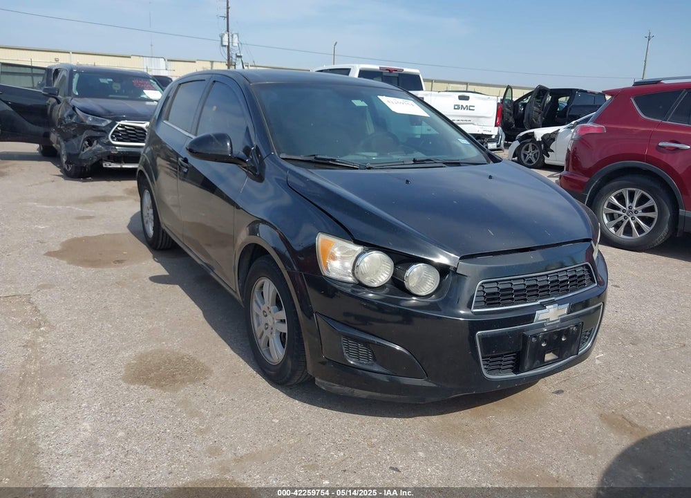 2012 CHEVROLET SONIC 2LT VIN: 1G1JC6SH0C4118637