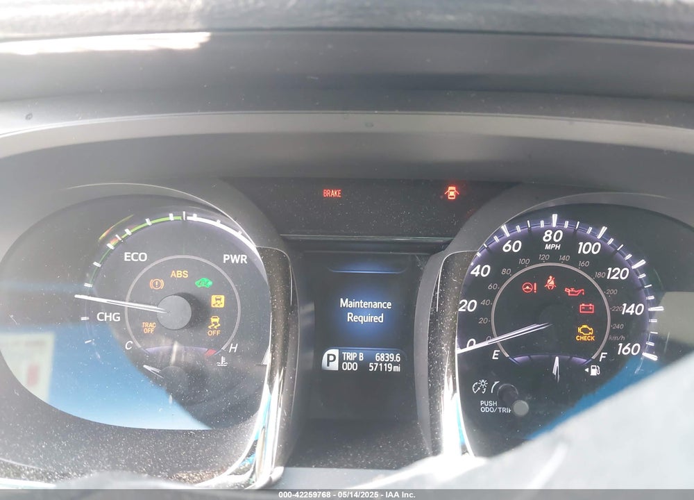 2013 TOYOTA AVALON HYBRID VIN: 4T1BD1EB3DU015809