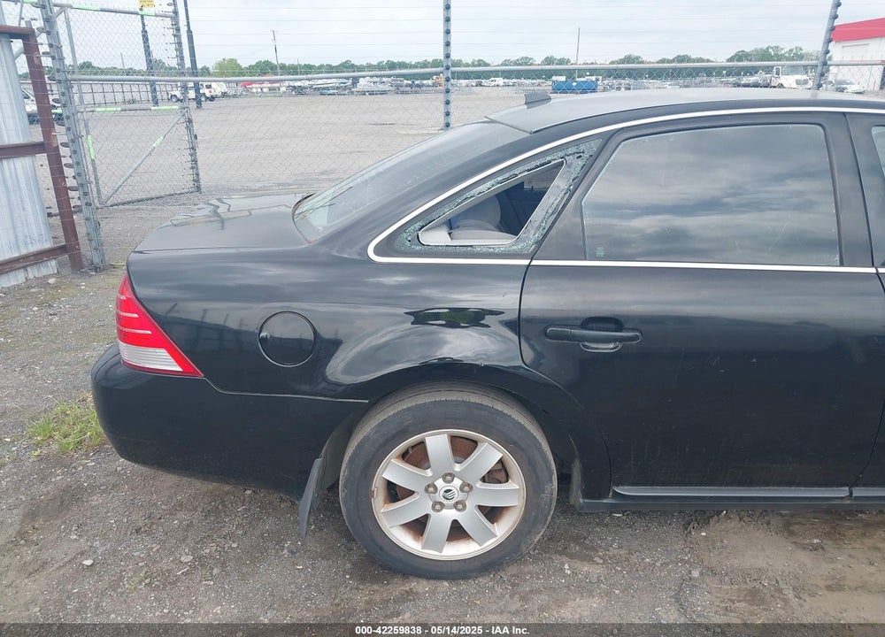 2007 MERCURY MONTEGO LUXURY VIN: 1MEHM40167G611514