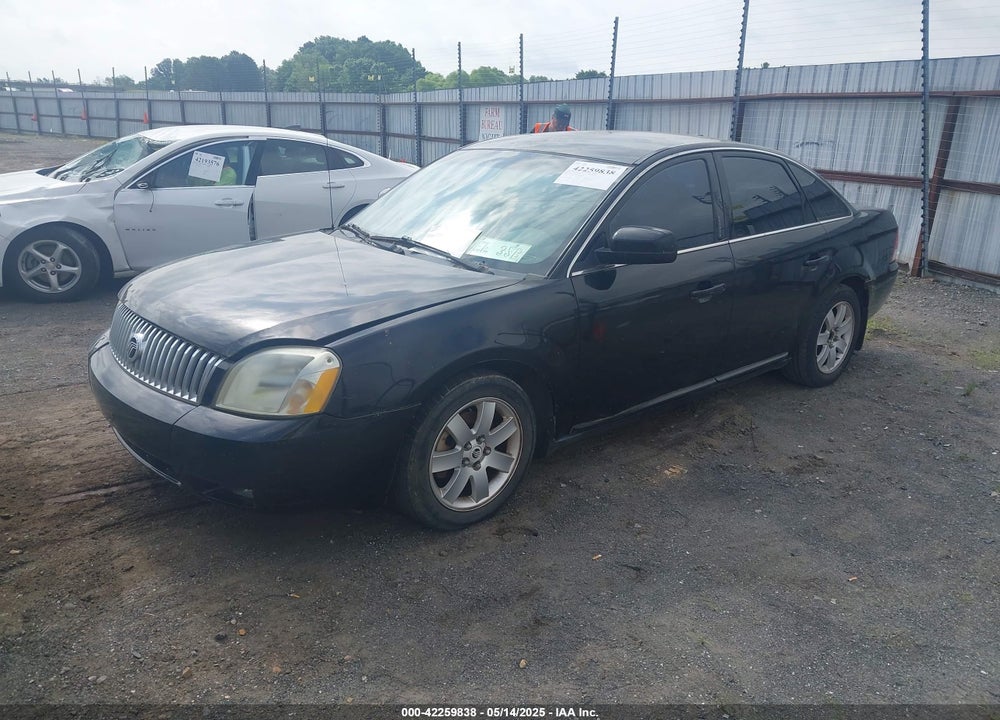 2007 MERCURY MONTEGO LUXURY VIN: 1MEHM40167G611514