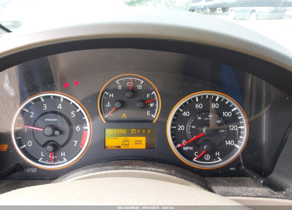 2008 NISSAN TITAN VIN: 1N6BA07DX8N325829