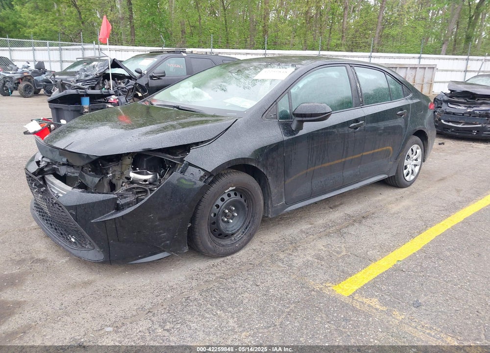 2022 TOYOTA COROLLA VIN: 5YFEPMAE1NP284495