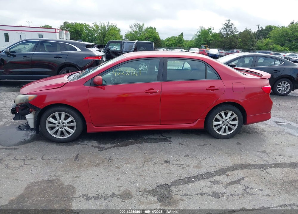 2009 TOYOTA COROLLA VIN: 2T1BU40E89C167810
