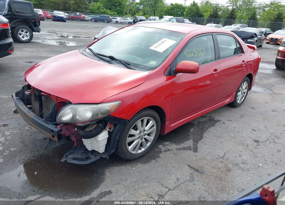 2009 TOYOTA COROLLA VIN: 2T1BU40E89C167810