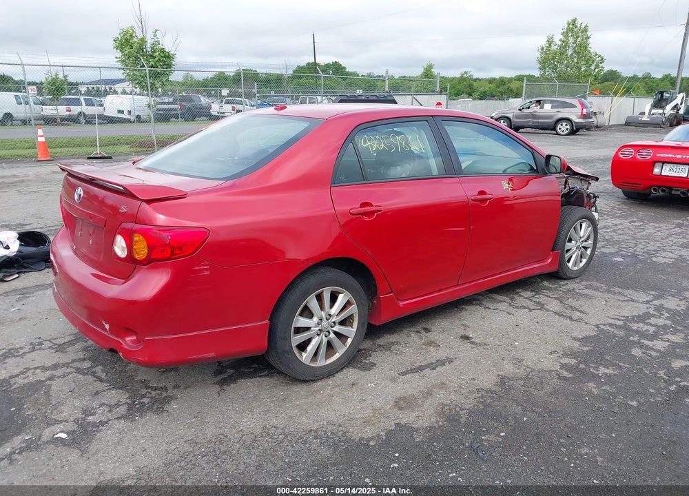 2009 TOYOTA COROLLA VIN: 2T1BU40E89C167810