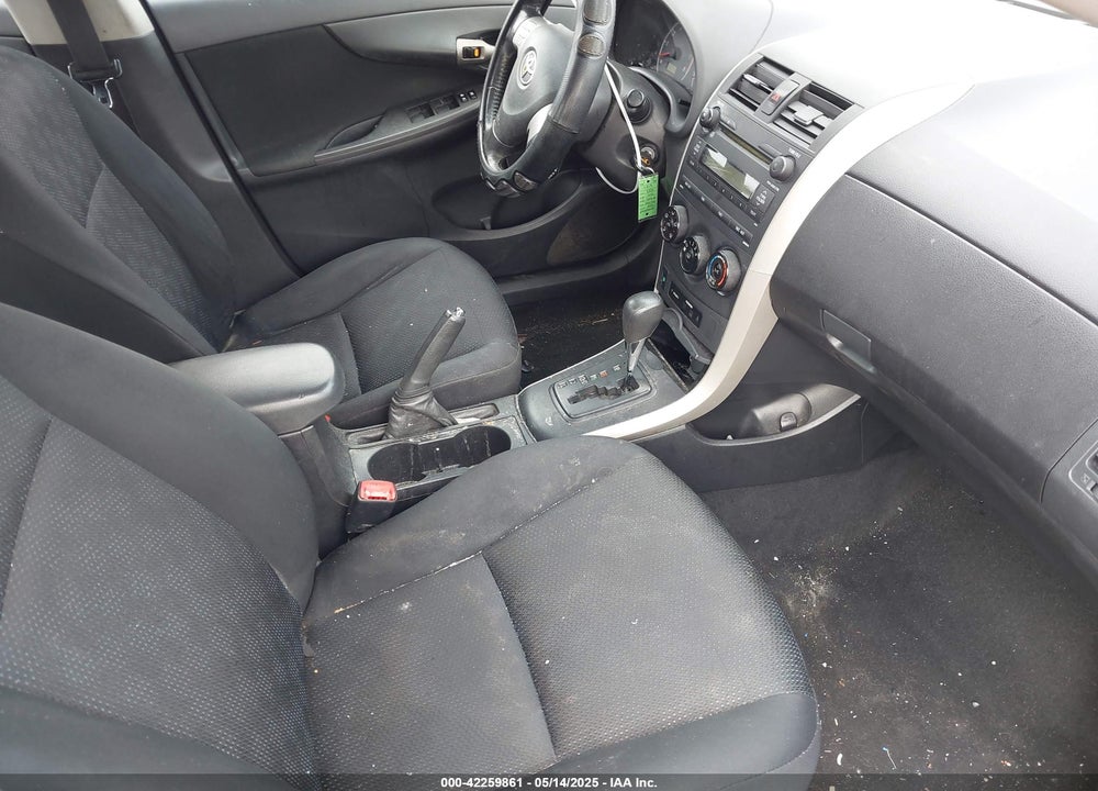2009 TOYOTA COROLLA VIN: 2T1BU40E89C167810