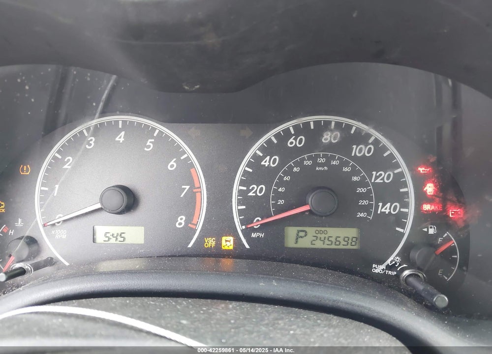 2009 TOYOTA COROLLA VIN: 2T1BU40E89C167810