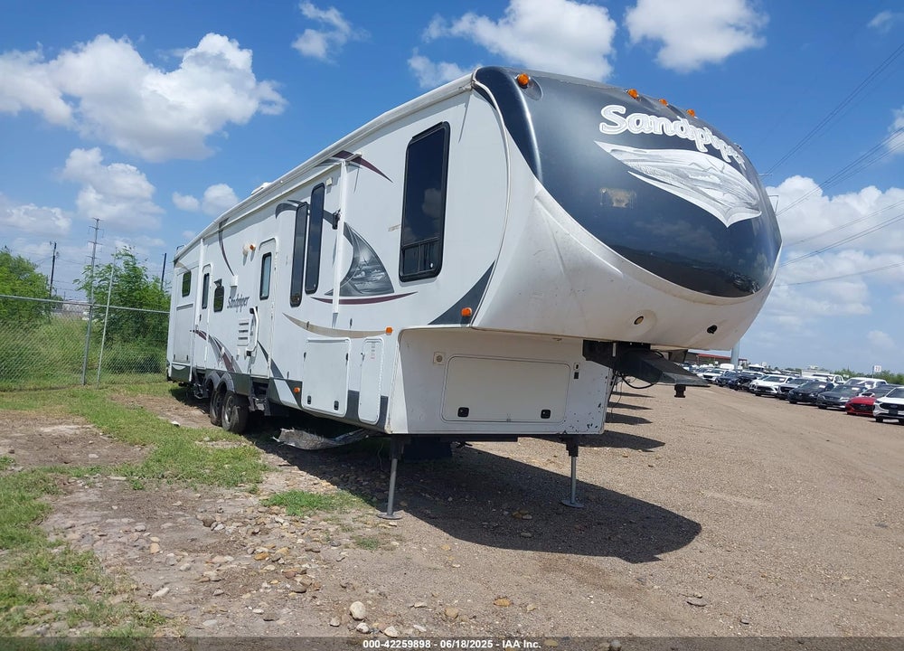 2012 FOREST RIVER SANDPIPER VIN: 4X4FSAN22CJ026855