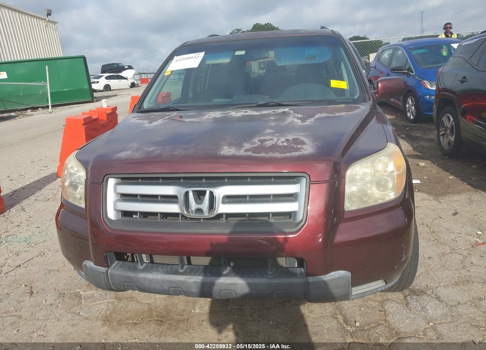 2008 HONDA PILOT VIN: 5FNYF28208B029336
