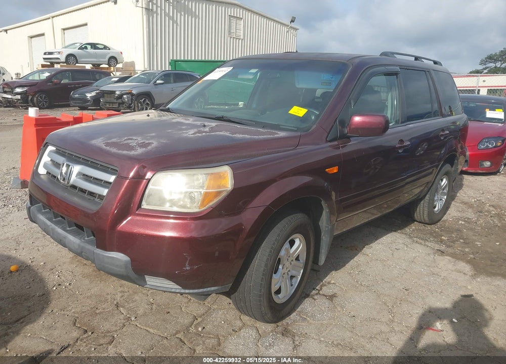 2008 HONDA PILOT VIN: 5FNYF28208B029336