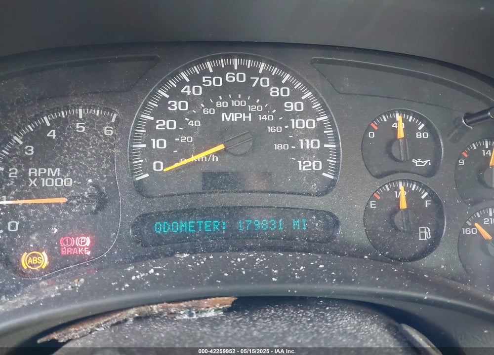 2003 CHEVROLET SILVERADO 2500 LS VIN: 1GCGK29U43Z166595