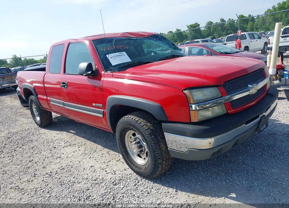 2003 CHEVROLET SILVERADO 2500 LS VIN: 1GCGK29U43Z166595