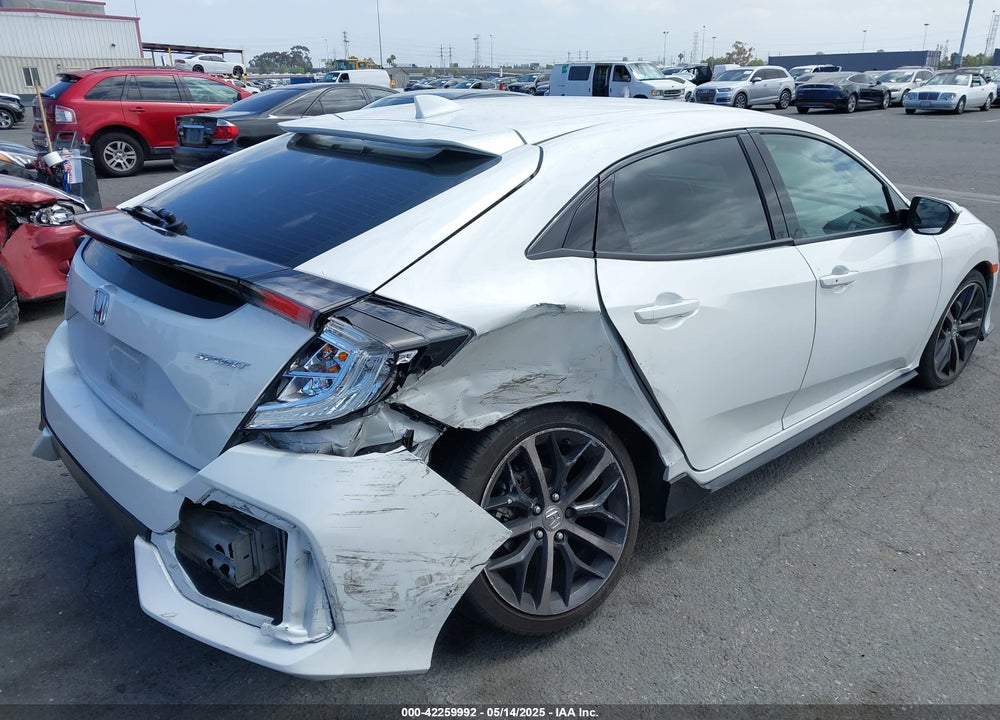 2021 HONDA CIVIC VIN: SHHFK7H43MU423035