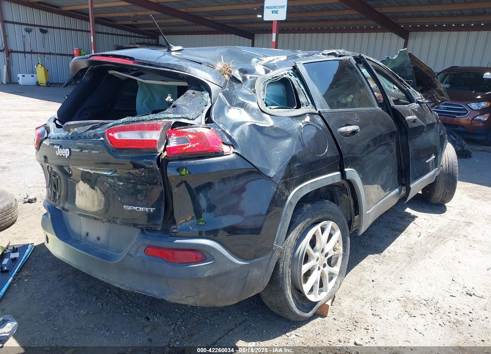 2016 JEEP CHEROKEE SPORT VIN: 1C4PJMAB4GW153118