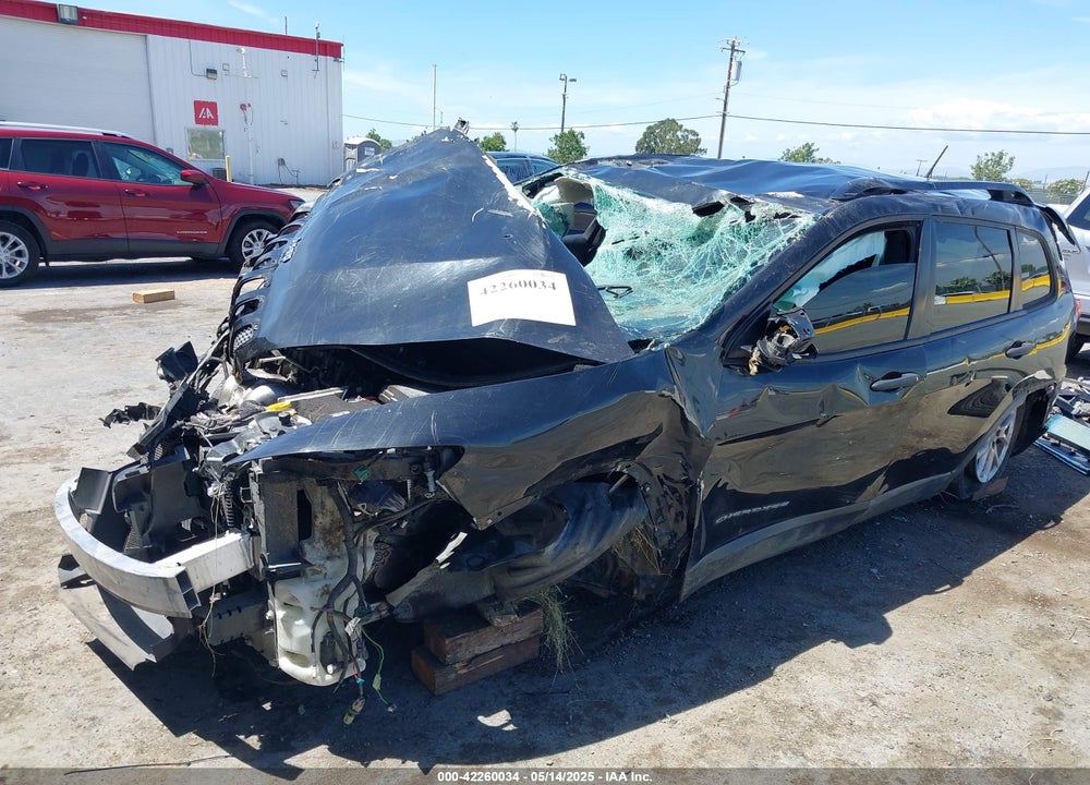 2016 JEEP CHEROKEE SPORT VIN: 1C4PJMAB4GW153118