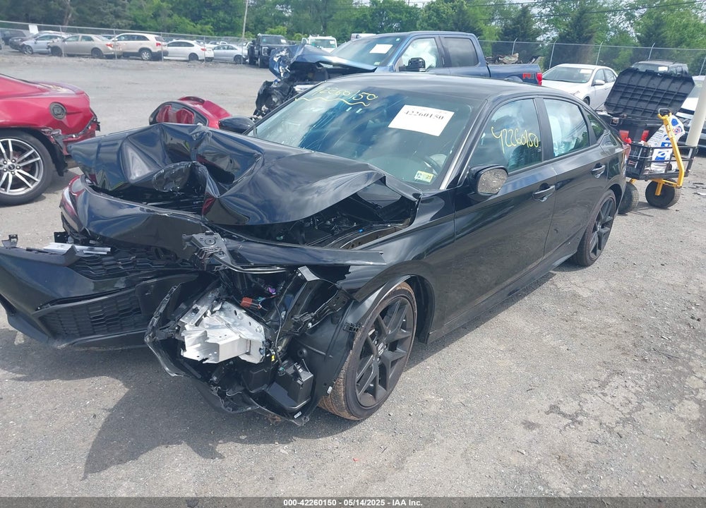2025 HONDA CIVIC VIN: 2HGFE2F5XSH542314