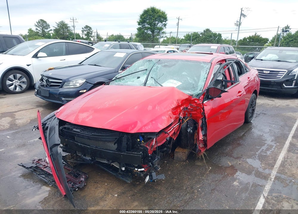 2021 HYUNDAI ELANTRA VIN: 5NPLP4AG1MH013053