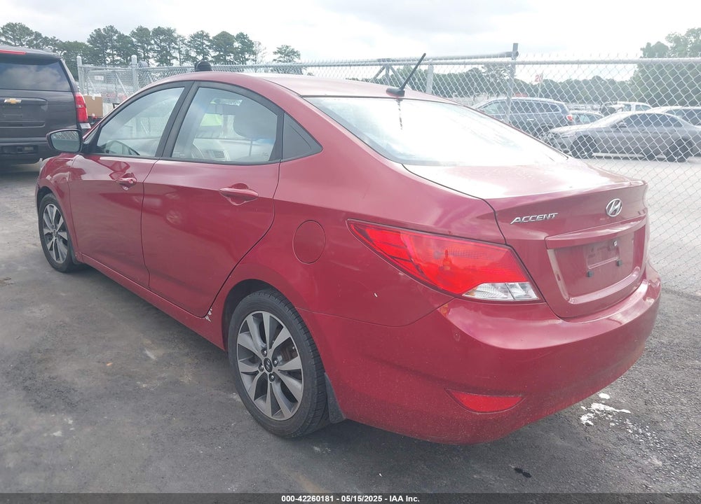 2017 HYUNDAI ACCENT VIN: KMHCT4AE8HU380324