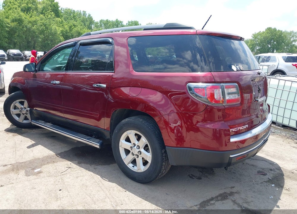2015 GMC ACADIA SLE-2 VIN: 1GKKRPKD7FJ252827