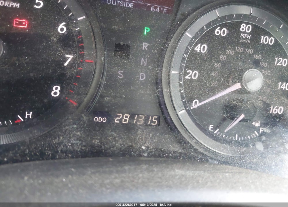 2007 LEXUS ES350 VIN: JTHBJ46G072055787
