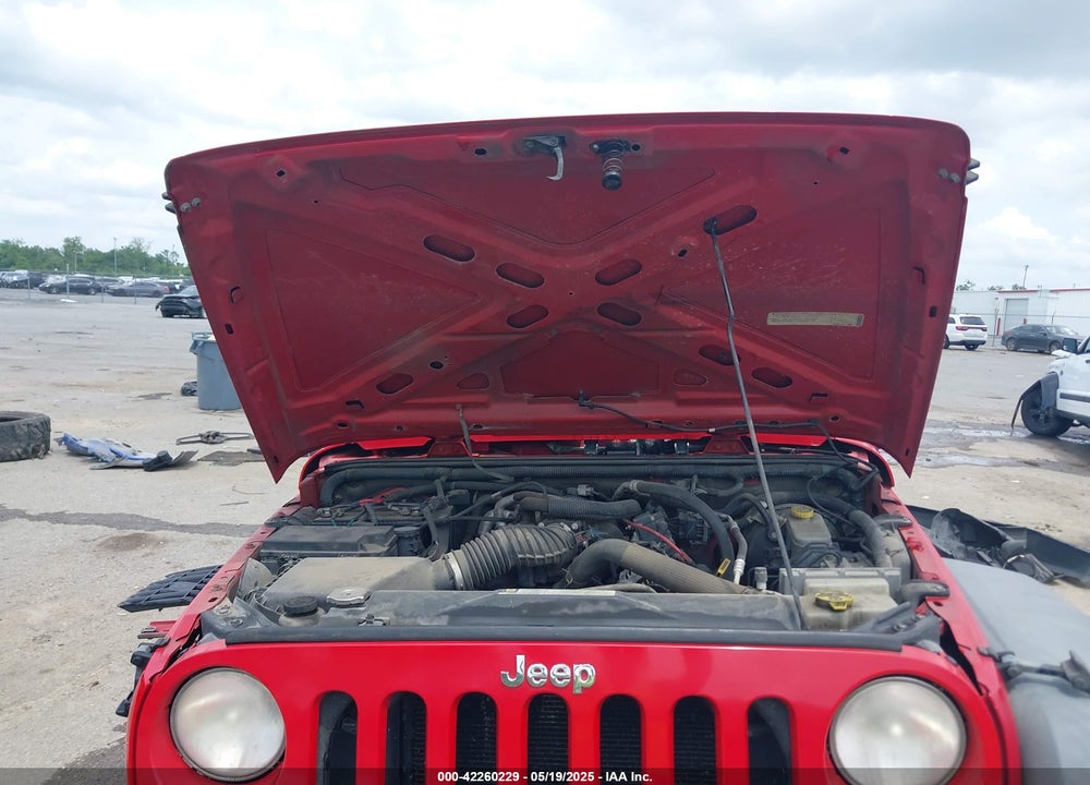 2010 JEEP WRANGLER SPORT VIN: 1J4AA2D17AL105564