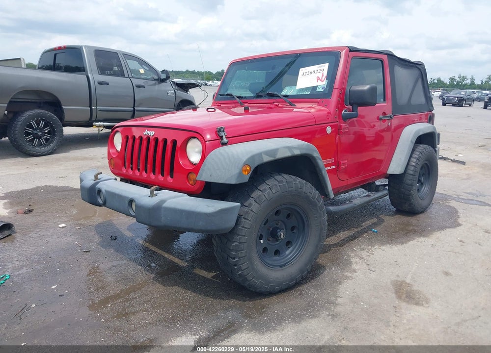 2010 JEEP WRANGLER SPORT VIN: 1J4AA2D17AL105564