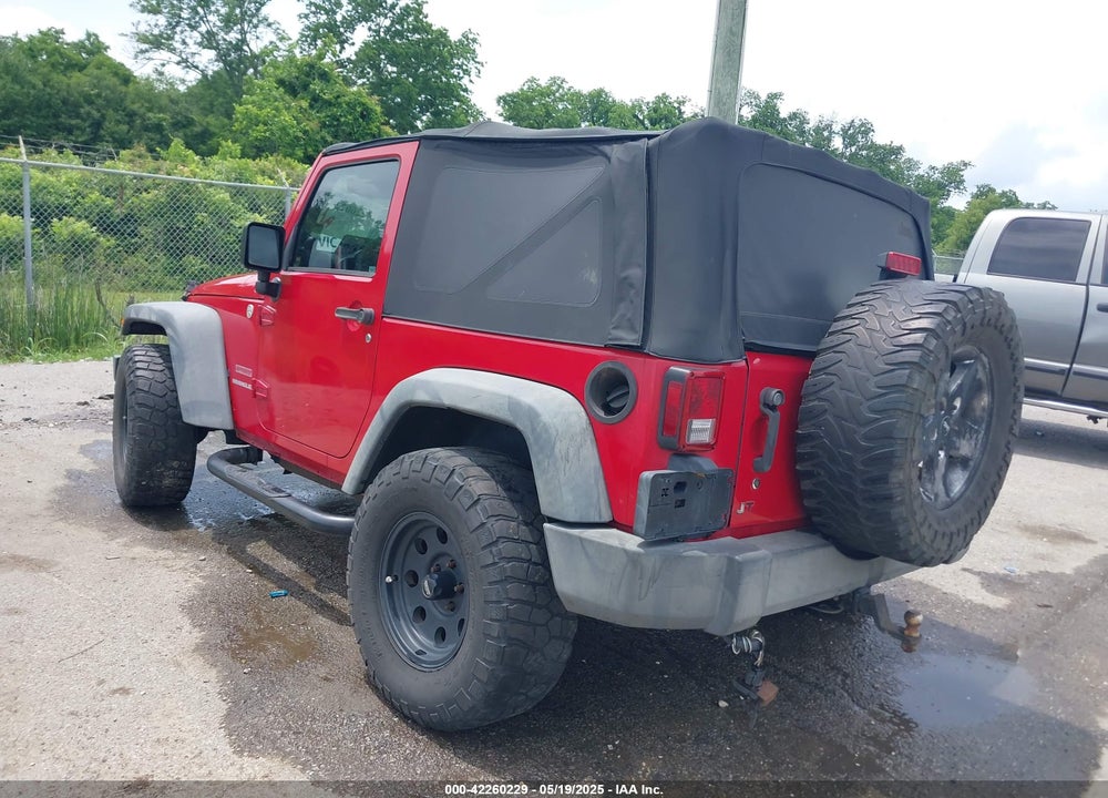 2010 JEEP WRANGLER SPORT VIN: 1J4AA2D17AL105564