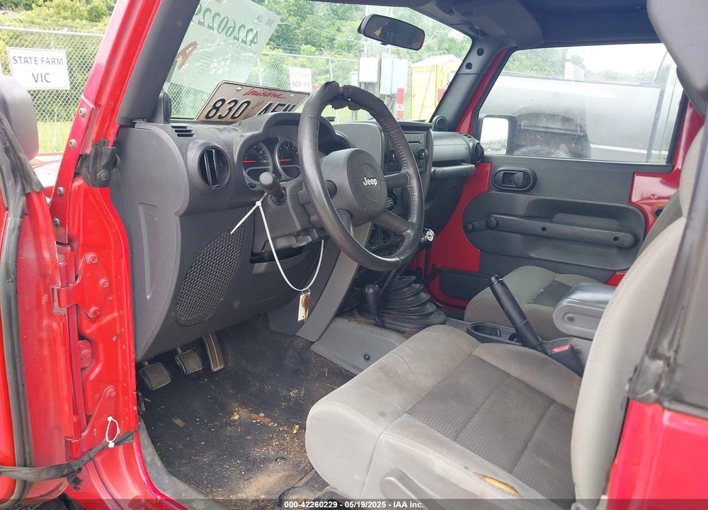 2010 JEEP WRANGLER SPORT VIN: 1J4AA2D17AL105564
