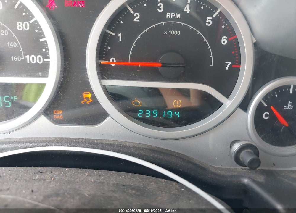2010 JEEP WRANGLER SPORT VIN: 1J4AA2D17AL105564
