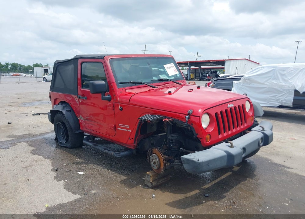 2010 JEEP WRANGLER SPORT VIN: 1J4AA2D17AL105564