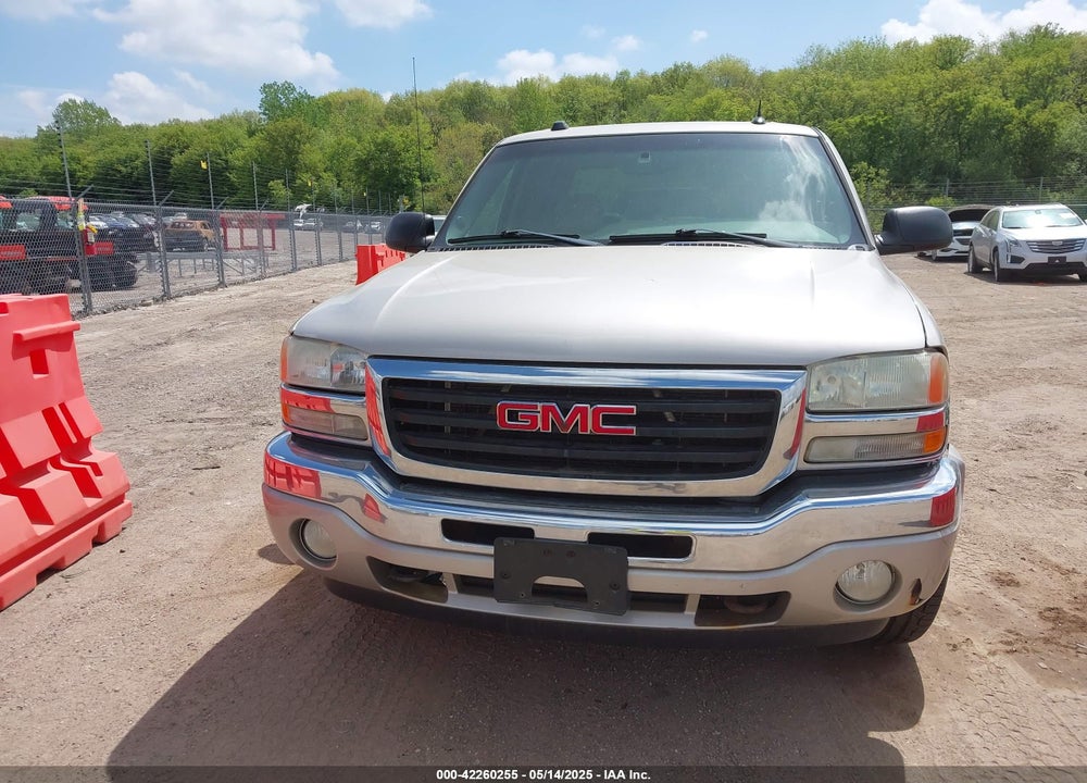 2005 GMC SIERRA 1500 SLT VIN: 2GTEK13T051127290