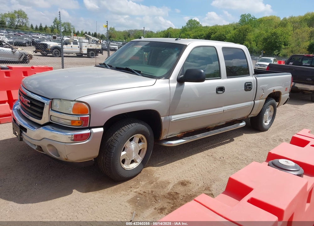 2005 GMC SIERRA 1500 SLT VIN: 2GTEK13T051127290