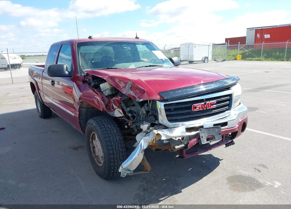 2004 GMC SIERRA 1500 SLE VIN: 2GTEK19T641159604