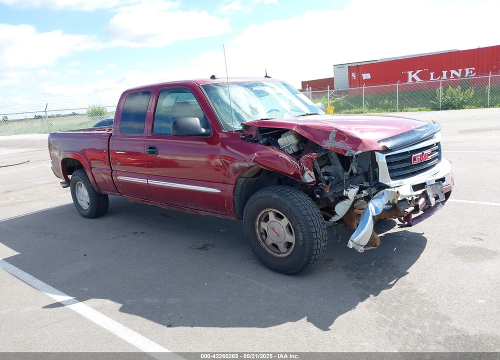 2004 GMC SIERRA 1500 SLE VIN: 2GTEK19T641159604