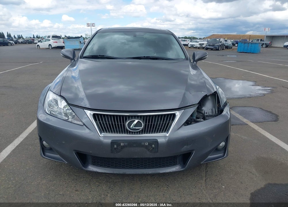 2012 LEXUS IS 250 VIN: JTHBF5C2XC5177534