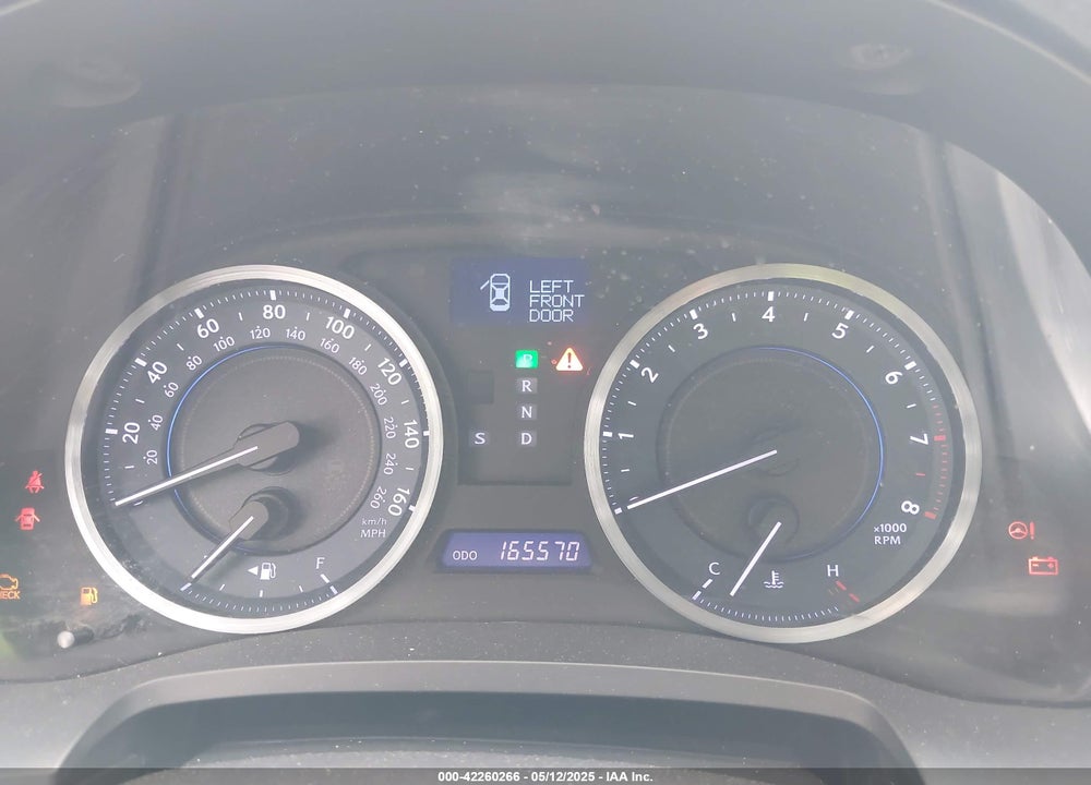 2012 LEXUS IS 250 VIN: JTHBF5C2XC5177534