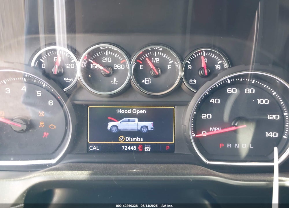 2019 CHEVROLET SILVERADO 1500 VIN: 3GCUYGED1KG265152
