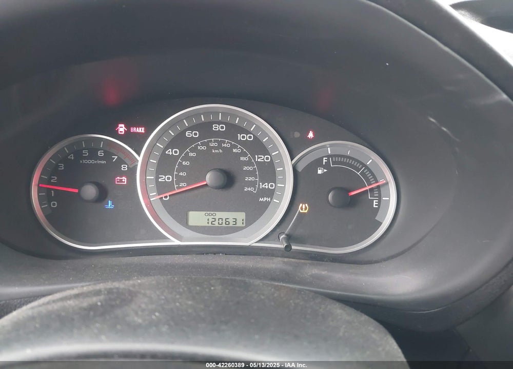 2010 SUBARU IMPREZA OUTBACK SPORT VIN: JF1GH6D63AG823741