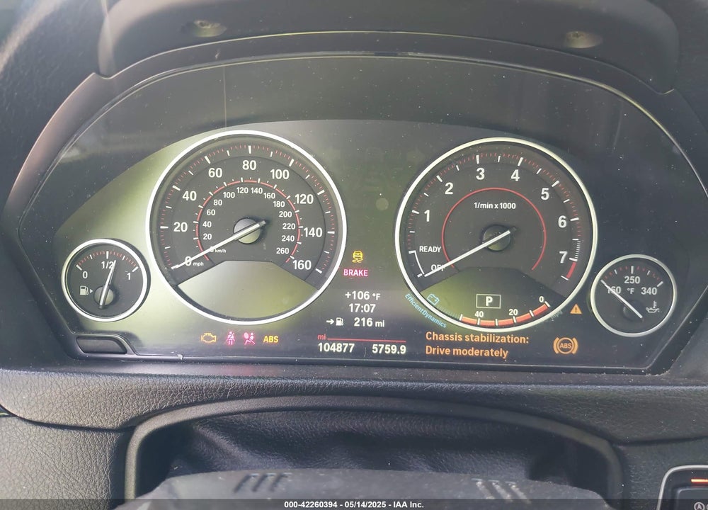 2014 BMW 4 SERIES VIN: WBA3T3C59EP737612
