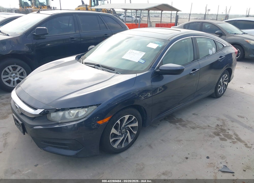 2016 HONDA CIVIC VIN: 19XFC2F77GE041602
